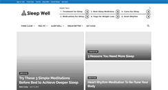 Desktop Screenshot of meditationsandyoga.com